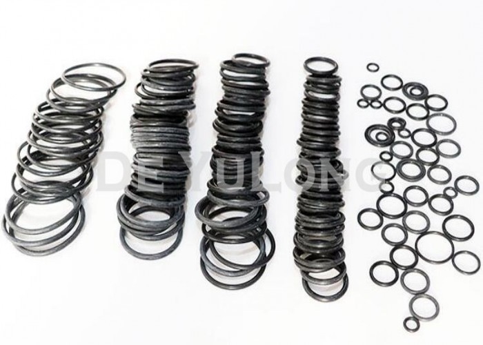 Kobelco Sk200 8 Control Valve Seal Kit Black Color Pu / Rubber / Nbr Material